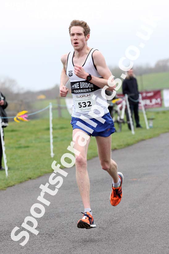 Senior men and womens Heaton Memorial 10k Road Race, Newcastle Town Moor. Photo:  David T. Hewitson/Sports for All Pics